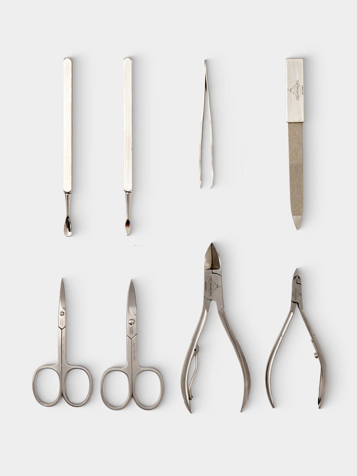 F. Hammann - Woven Leather Large Manicure Set - Beige - ABASK