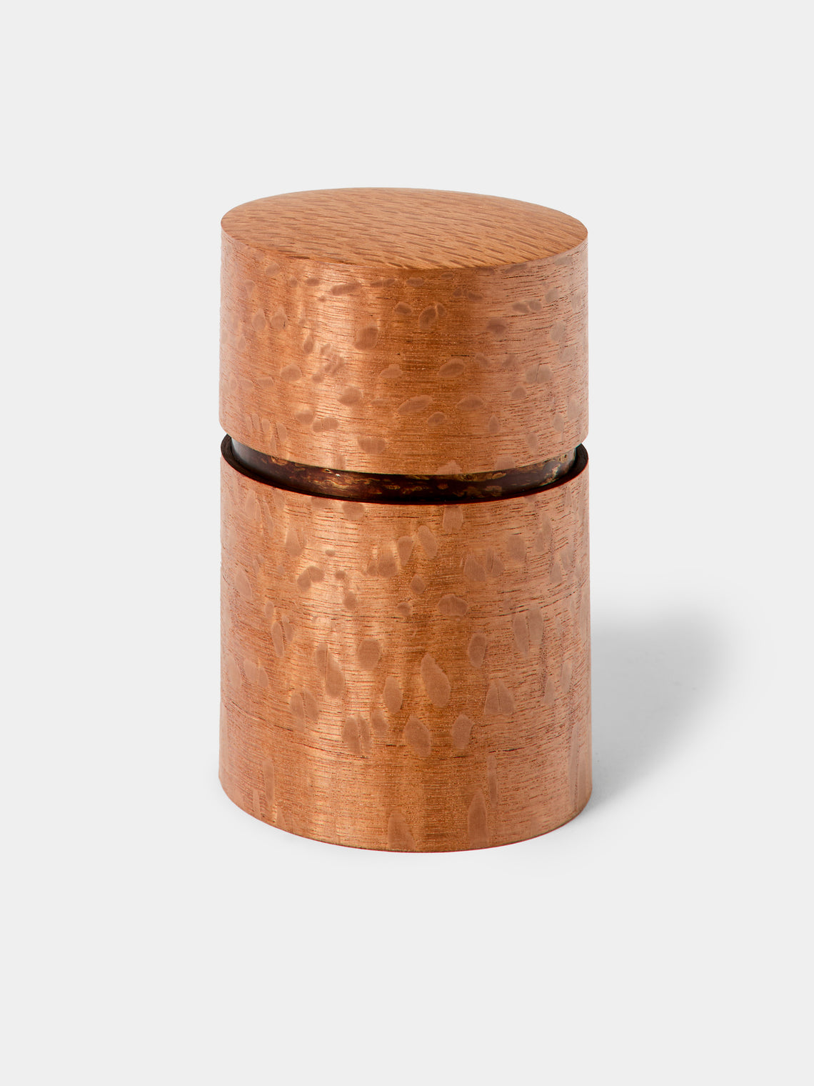 Denshiro - Signature Beeswax-Finish Cherry Bark Tea Canister - Brown - ABASK - 