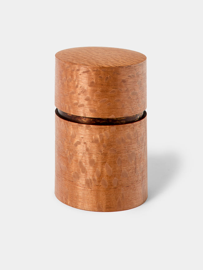 Denshiro - Signature Beeswax-Finish Cherry Bark Tea Canister - Brown - ABASK - 