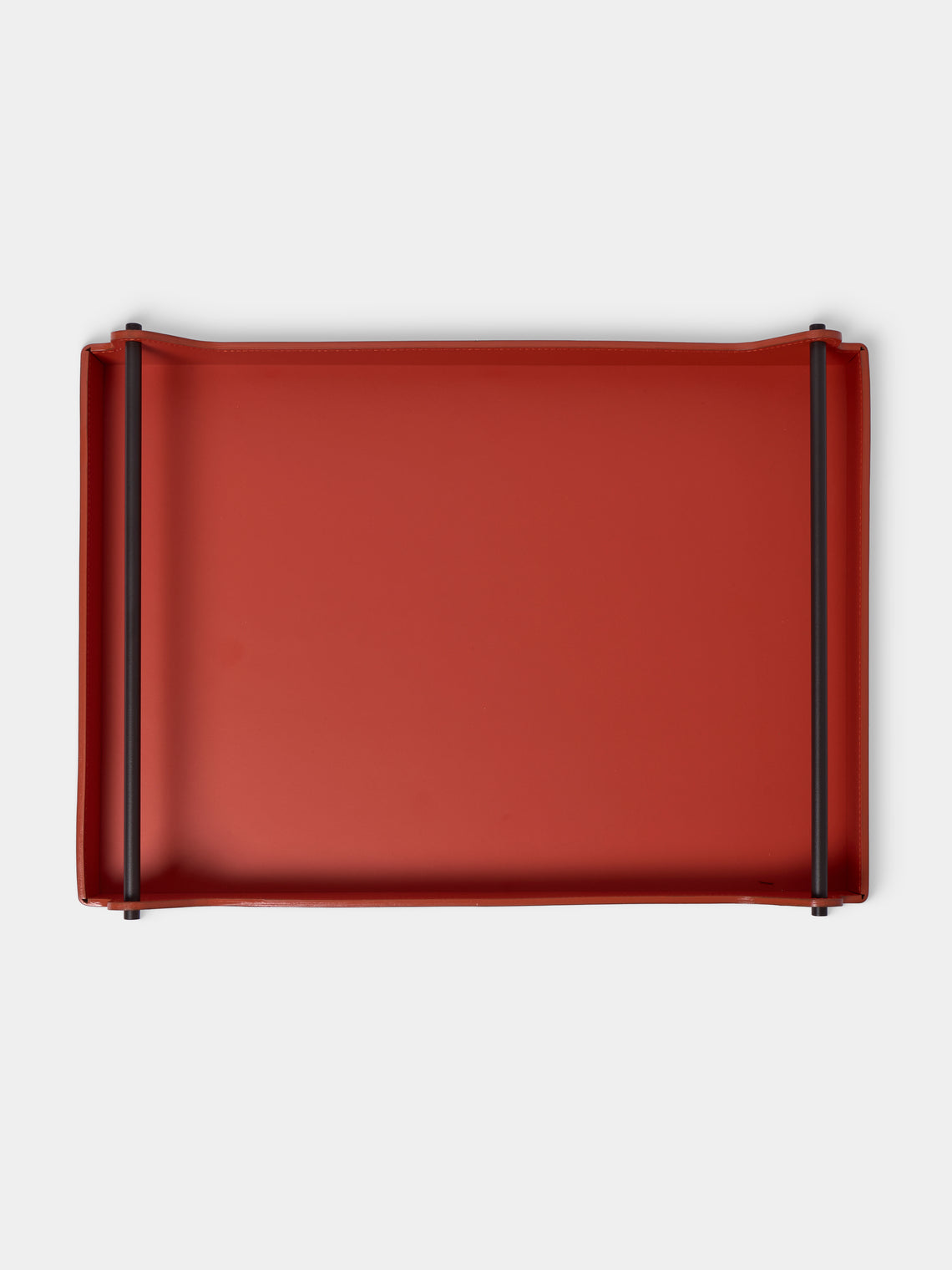 RUDI - Circuit Leather Tray (20in/50.5cm) - Red - ABASK - 