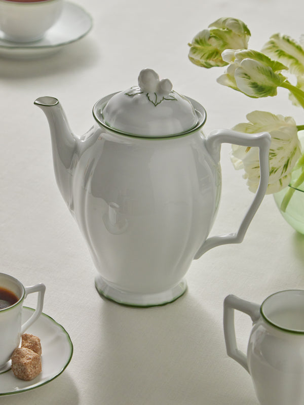 Raynaud - Touraine Hand-Painted Porcelain Coffee Pot -  - ABASK