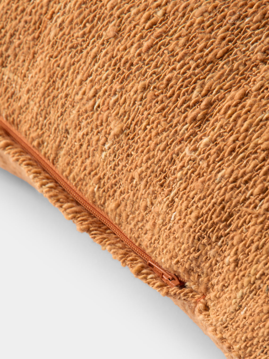 Valentina Hoyos - Cotton Cushion (31.5in/80cm) - Orange - ABASK