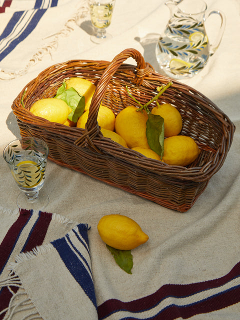 Valérie Lavaure - Handwoven Willow Asparagus Basket -  - ABASK