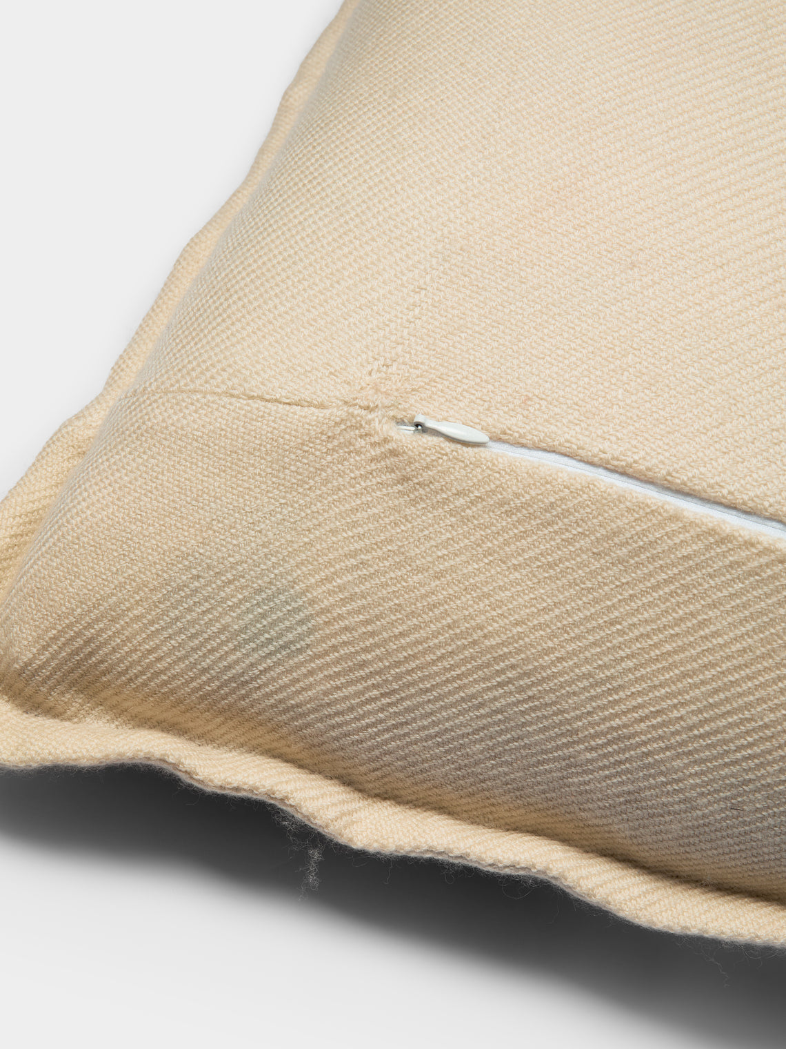 Saved NY - Hand-Embroidered Cashmere Pillow (21.5in/55cm) - Multiple - ABASK