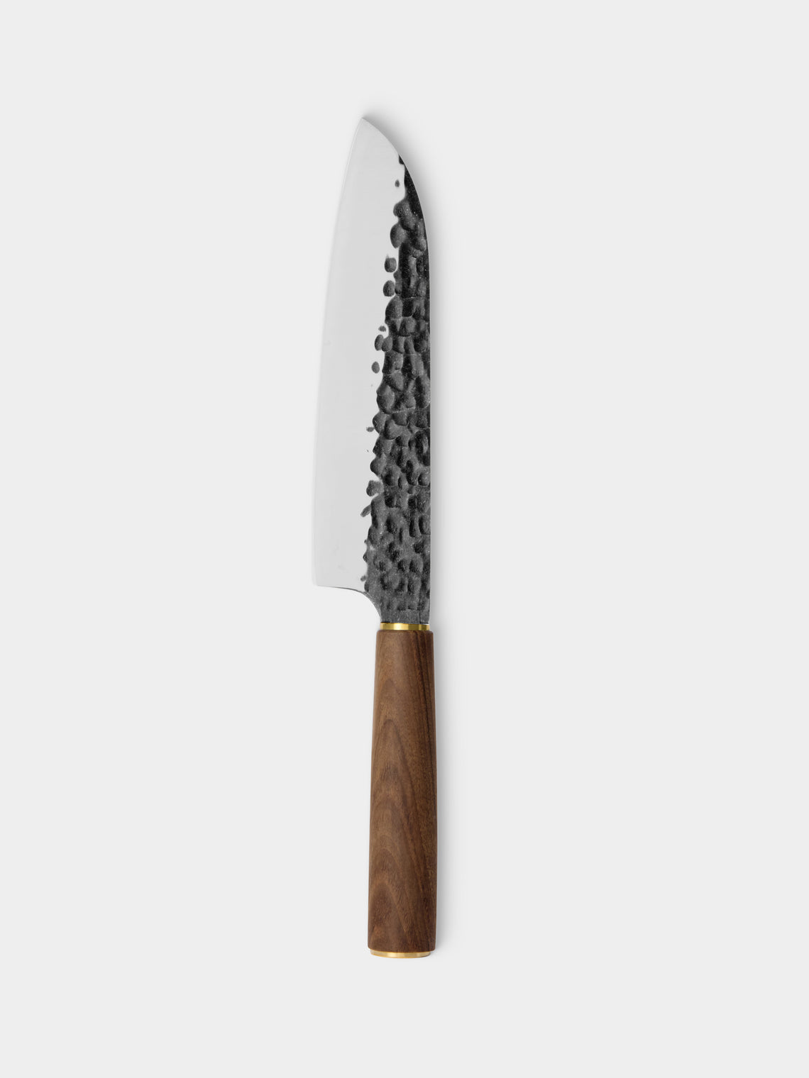 Katto - | Set of 4 | Turkish Walnut Kitchen Knives - Brown - ABASK