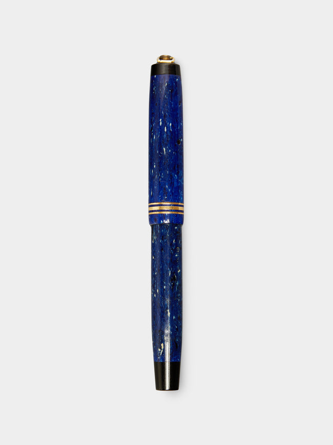 Antique and Vintage - 1930s Parker Duofold Lapis Ring Top Fountain Pen -  - ABASK - 