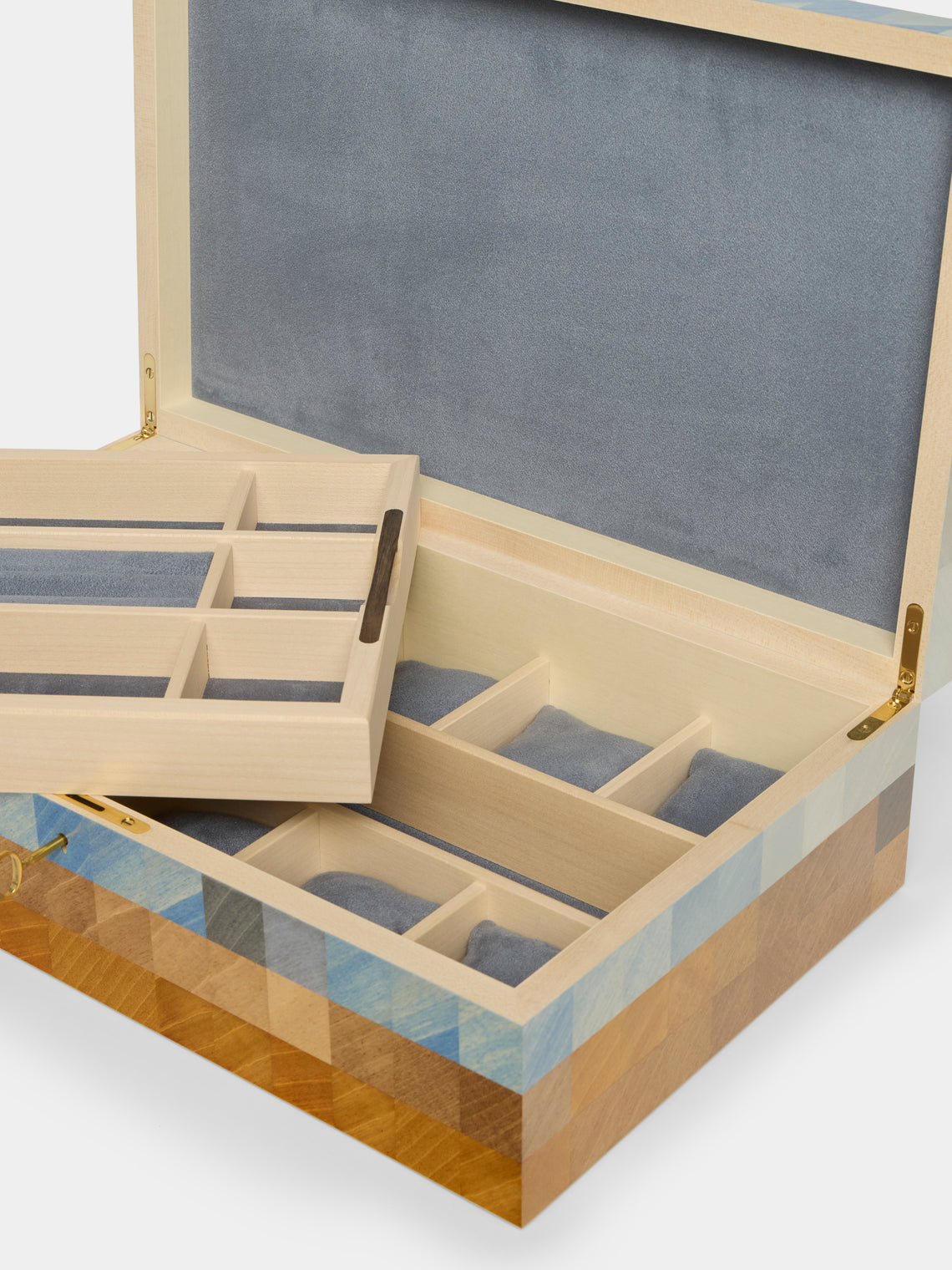 Kevin Stamper - Martello Tower Wood Watch Box (10 Watches) - Multiple - ABASK