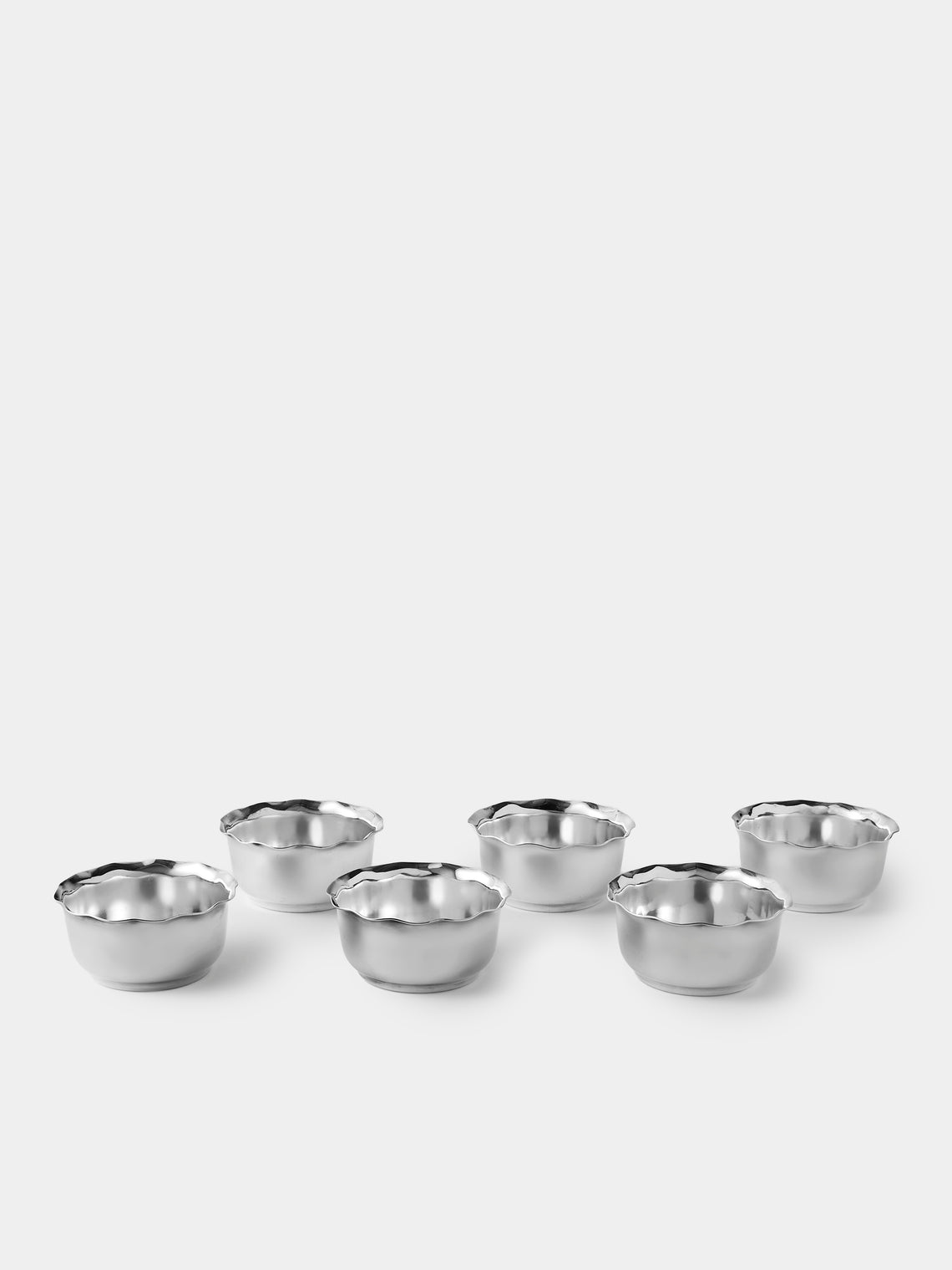 Antique and Vintage - 1954 Gio Ponti Silver-Plated Dishes (Set of 6) - Silver - ABASK