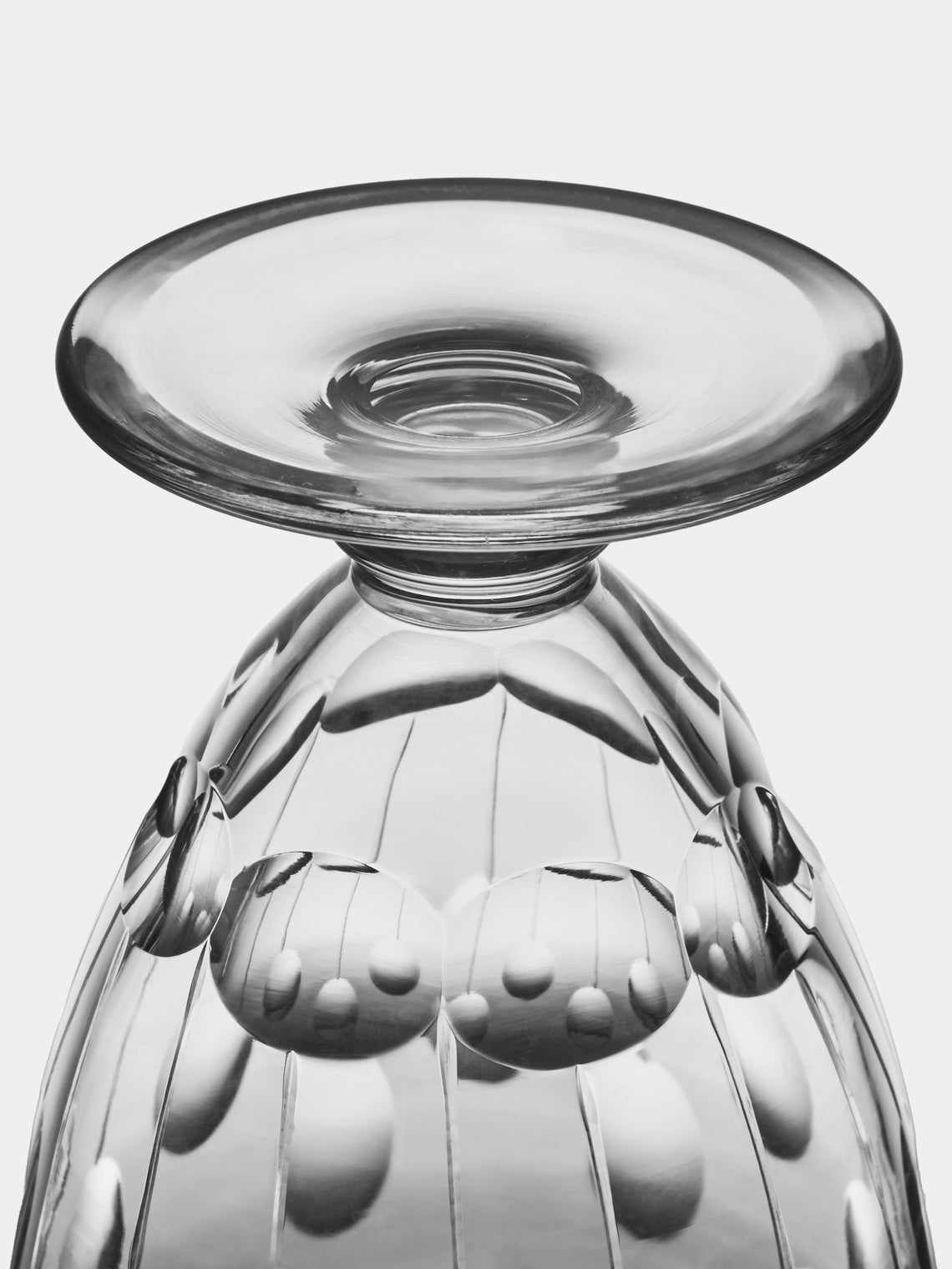 Antique and Vintage - Early-20th-Century Val Saint Lambert Crystal Carafe - Clear - ABASK