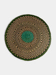 Baba Tree - Handwoven Elephant Glass Placemats (Set of 4) - Green - ABASK - 