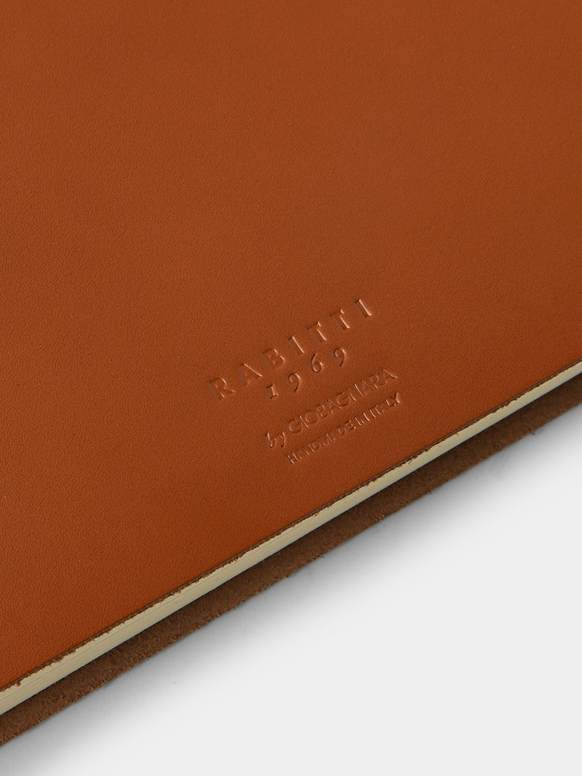 Rabitti 1969 - Legacci Leather Large Photo Album - Orange - ABASK