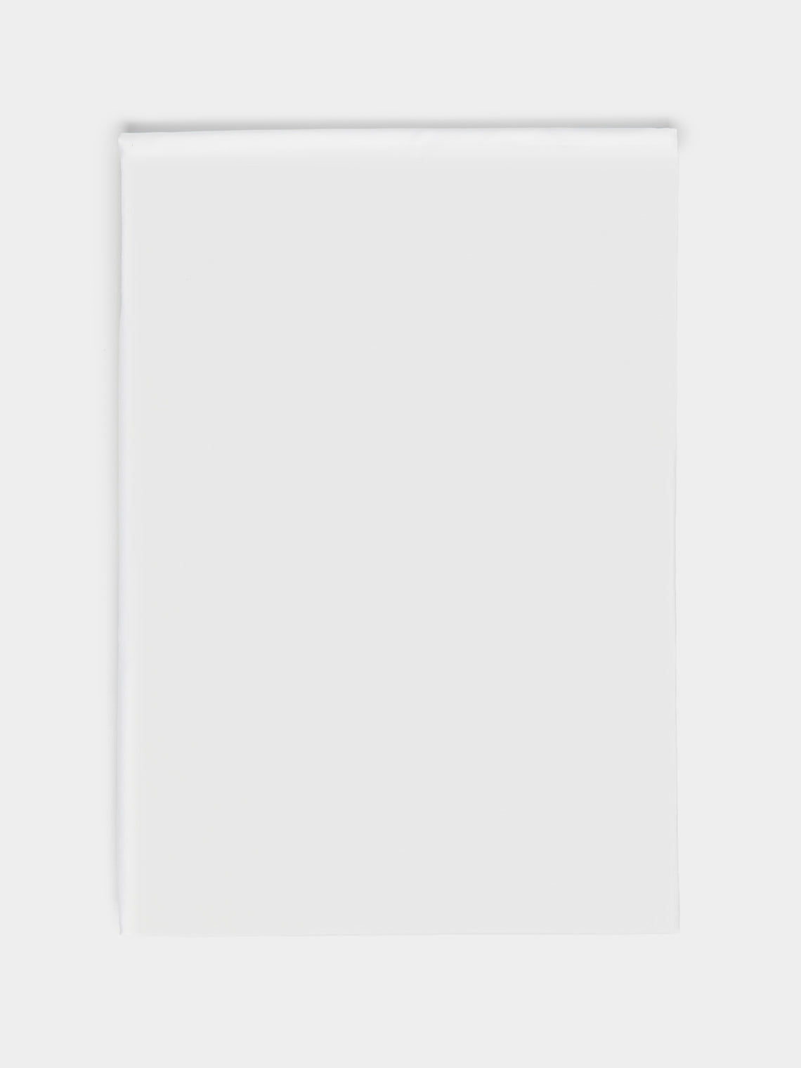 Loretta Caponi - Stripes & Dots Cotton King-Size Bottom Sheet - White - ABASK - 