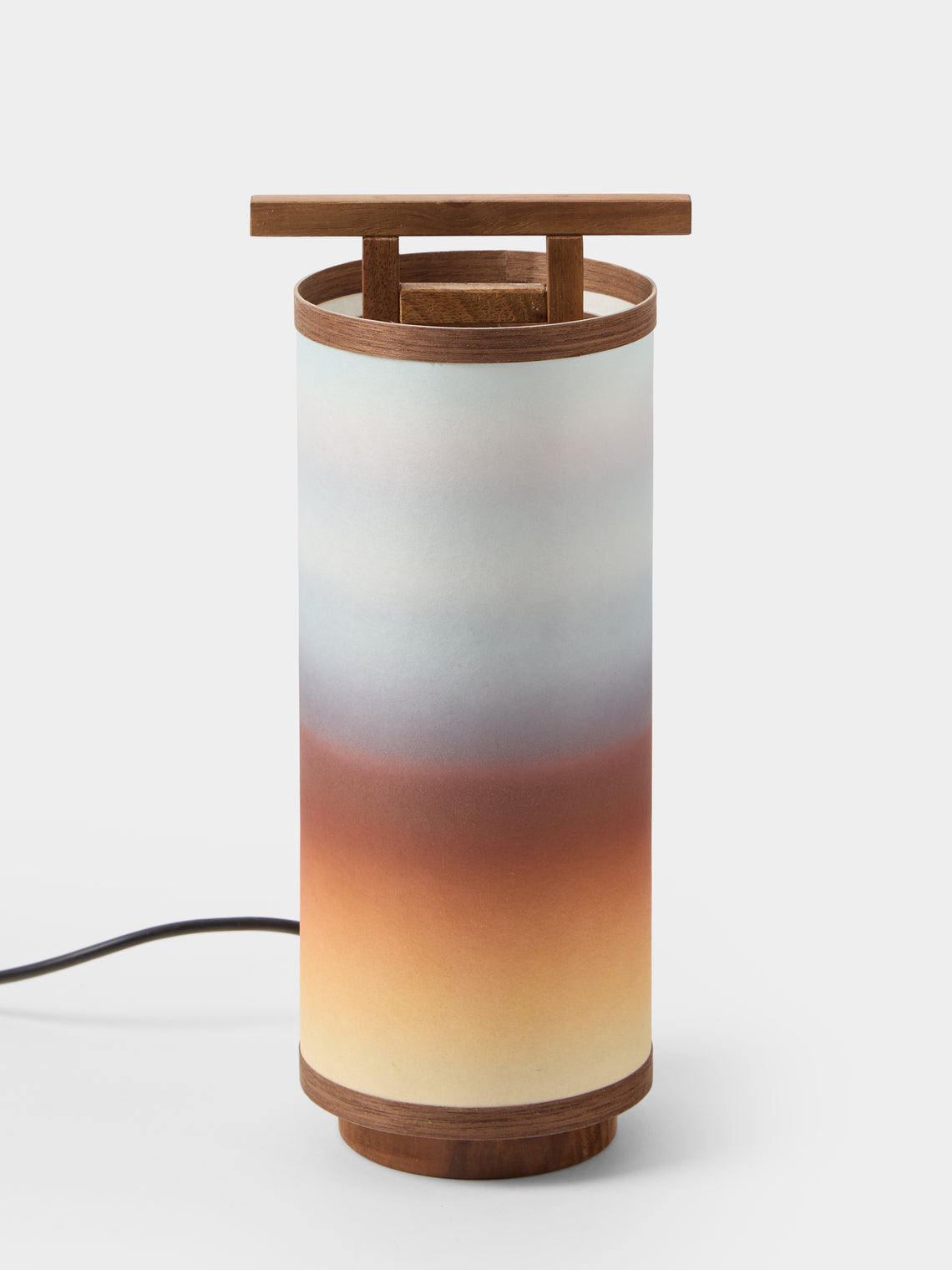 Maxime Prange - Torii Walnut and Washi Paper Small Table Lamp - Multiple - ABASK
