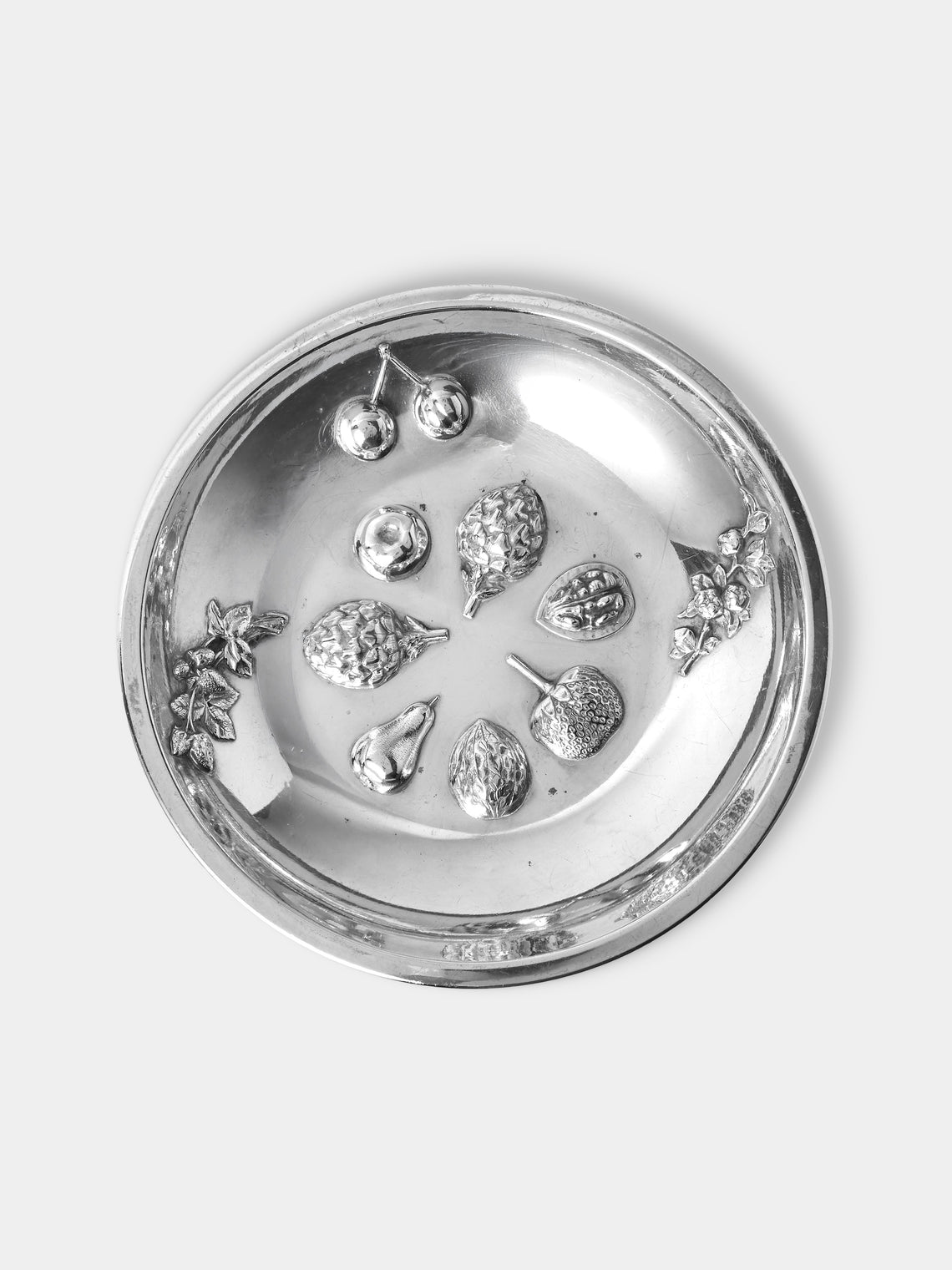 Antique and Vintage - Mid-Century Solid Silver Fruits Bowl - Silver - ABASK - 
