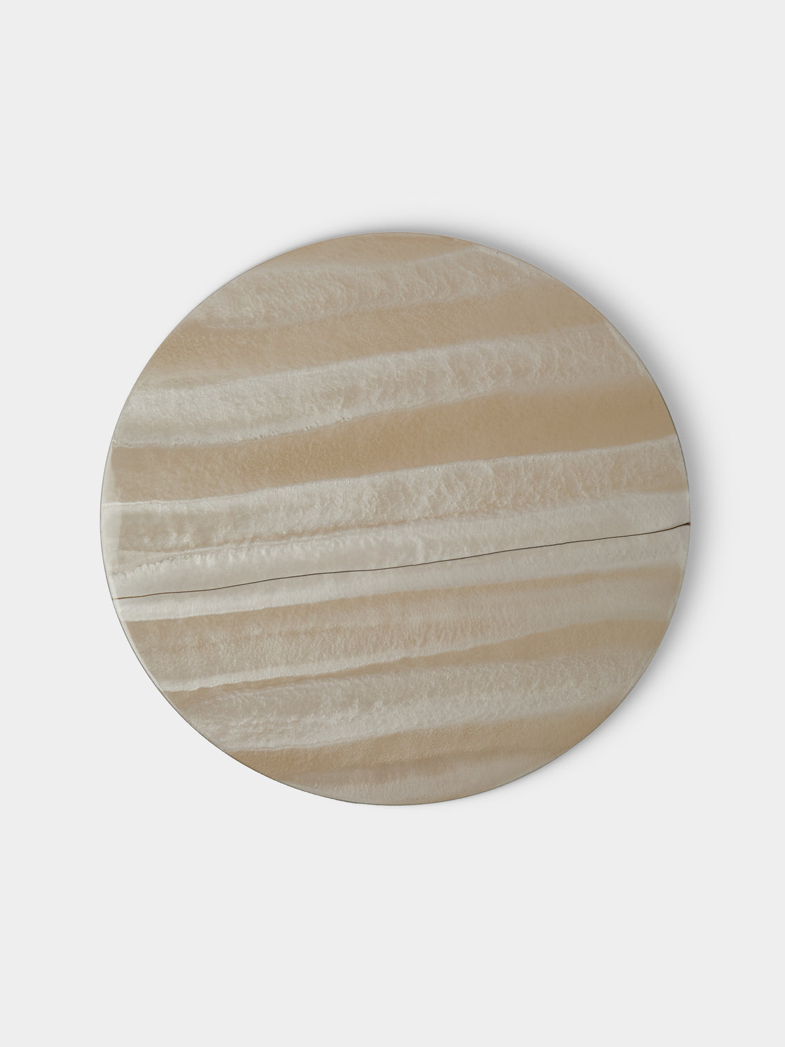 MAAR Design - | Set of 4 | Avorio Hand-Painted Lacquered Placemats - Ivory - ABASK