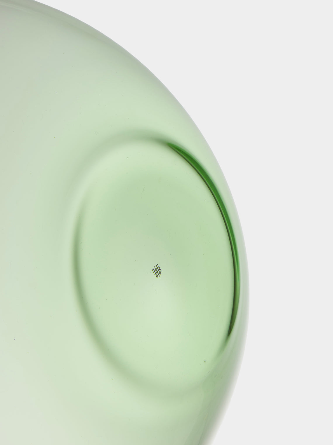 Lobmeyr - BV60 Hand-Blown Crystal Vase (8in/20cm) - Green - ABASK