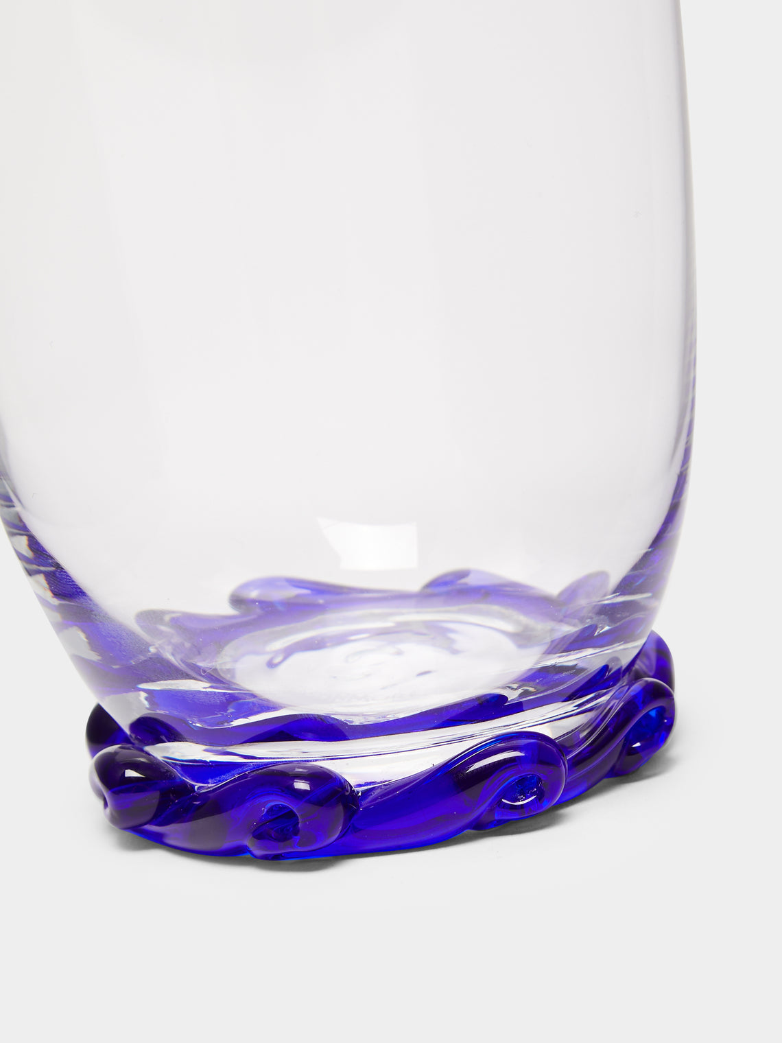 NasonMoretti - Archive Revival 1994 Hand-Blown Murano Glass Bembo Tumblers (Set of 2) - Clear - ABASK