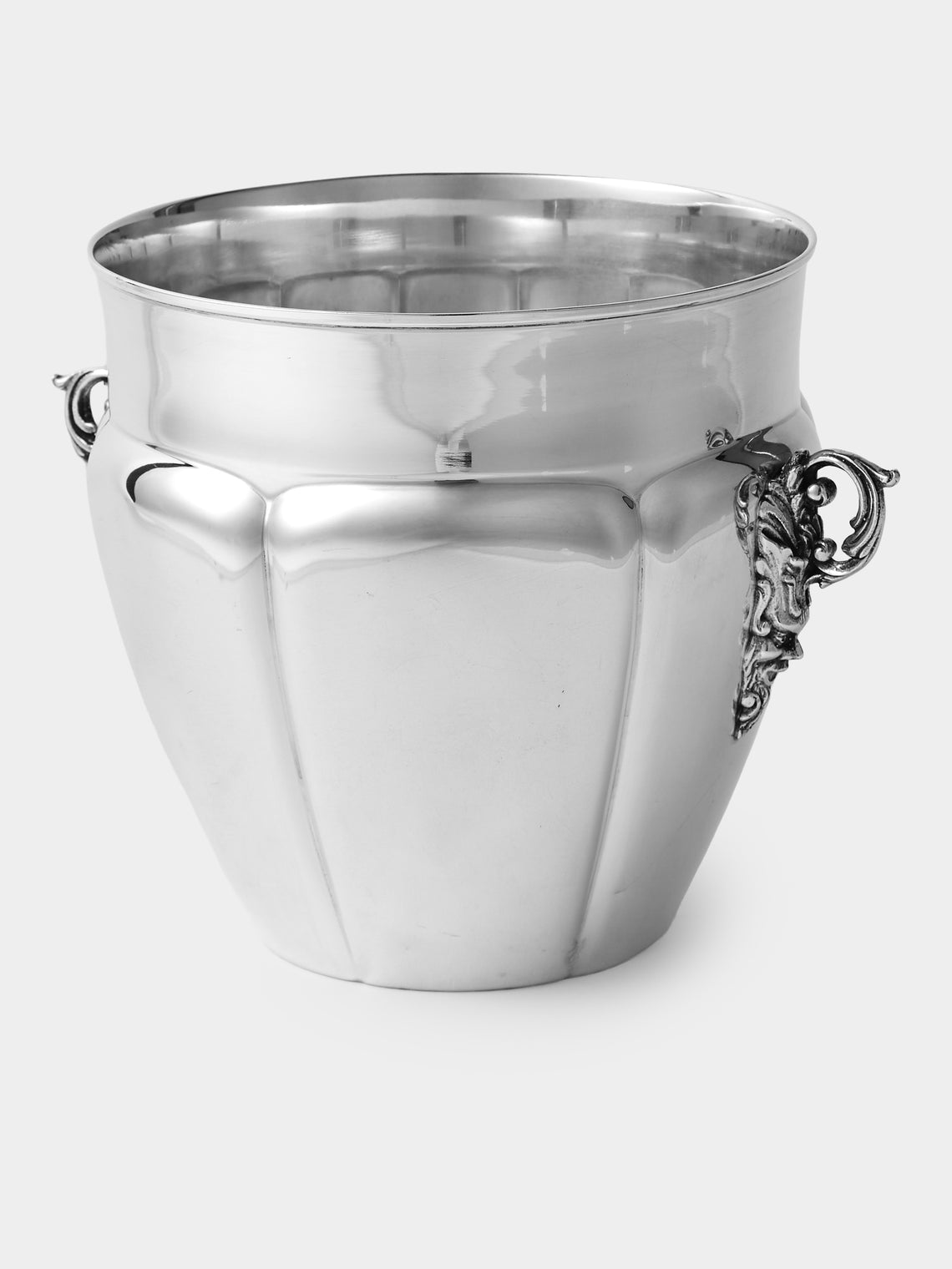 Antique and Vintage - 1950s Silver-Plated Champagne Bucket - Silver - ABASK