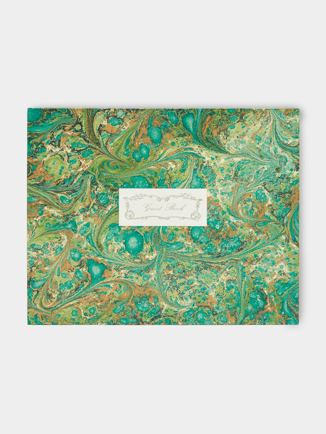 Giannini Firenze - Hand-Marbled Guest Book -  - ABASK - 