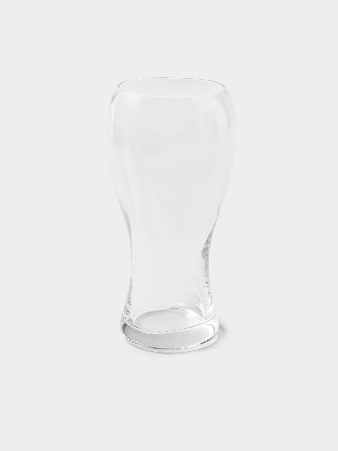 NasonMoretti - | Set of 6 | Marilyn Hand-Blown Murano Beer Glasses - Clear - ABASK