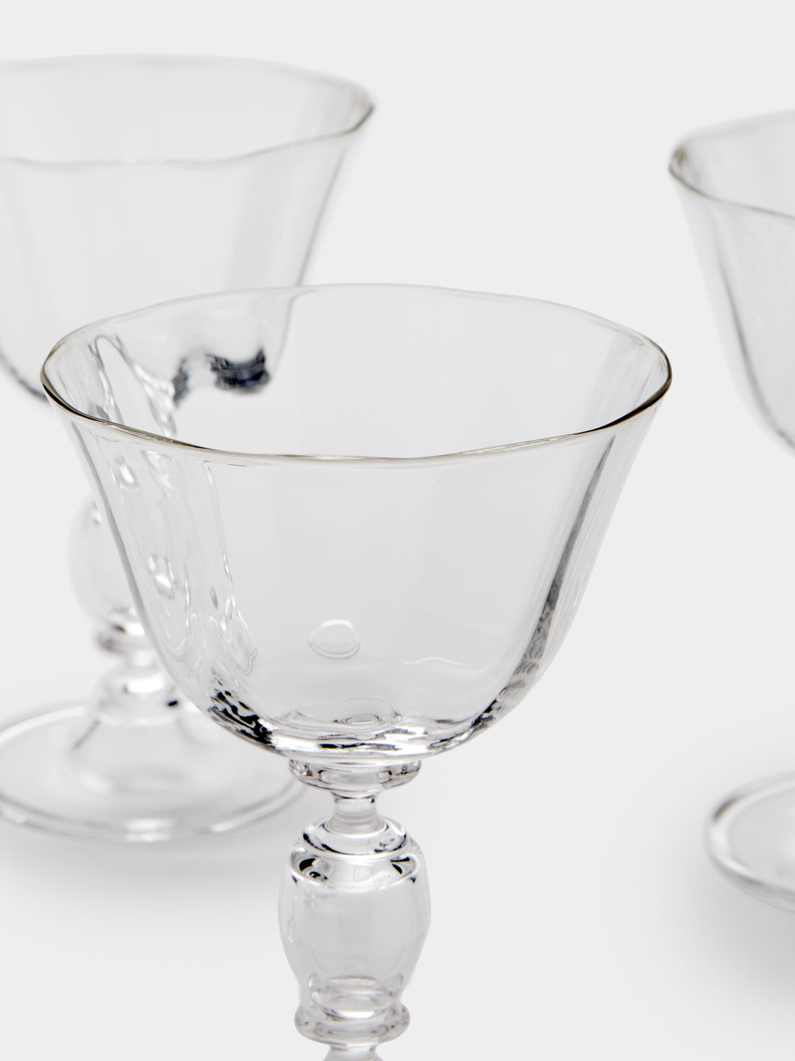 Akua Objects - Alban Crystal Red Wine Glasses (Set of 4) - Clear - ABASK