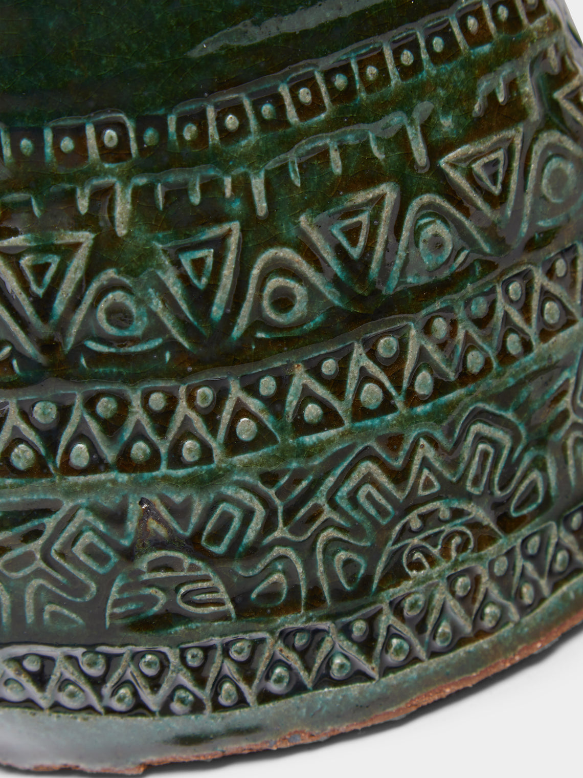 Matthew Foster - Ceramic Patterned Lidded Jar -  - ABASK