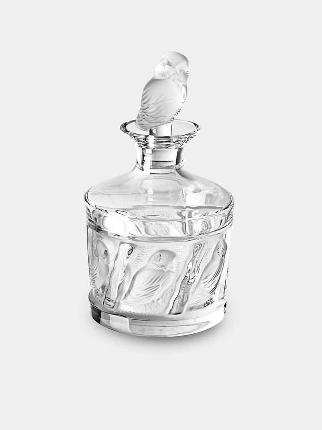 Lalique - Owl Crystal Decanter - Clear - ABASK - 
