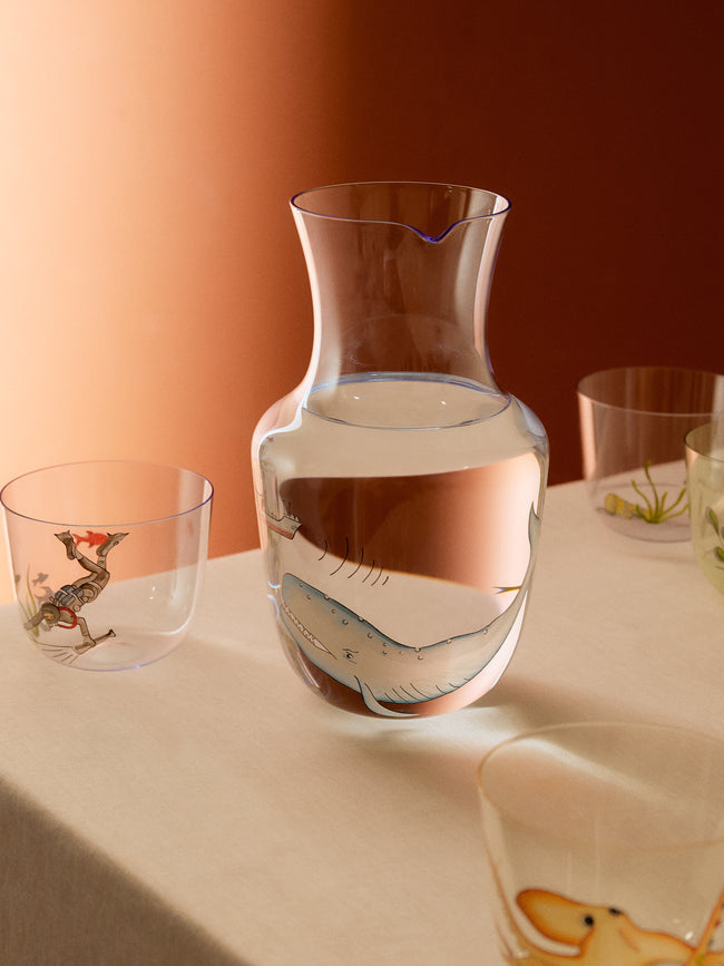 Lobmeyr - High Seas Hand-Painted Crystal Pitcher - Multiple - ABASK