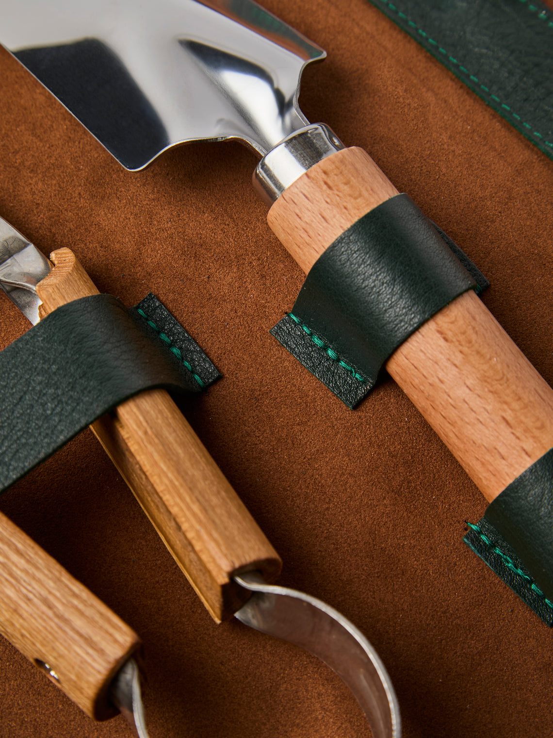F. Hammann - Leather Gardening Set - Green - ABASK