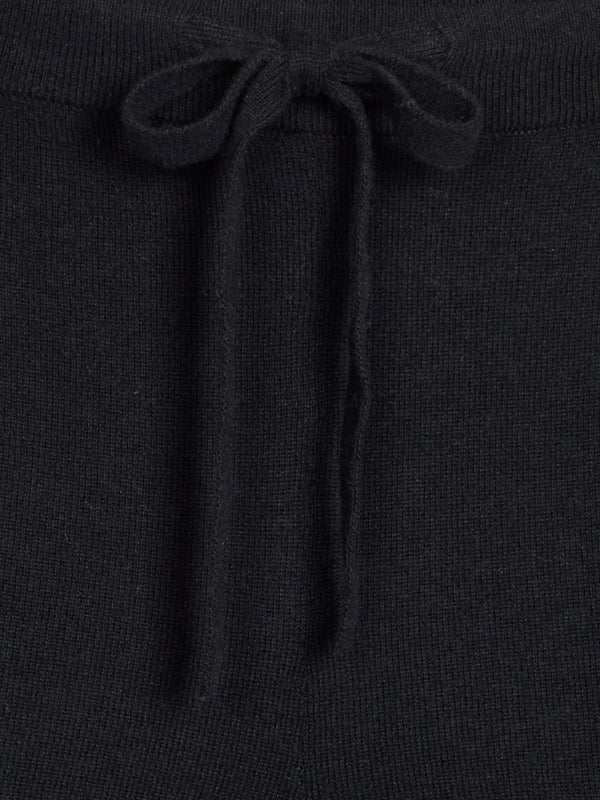 Arch4 - Fulham Baby Goat Cashmere Sweatpants | Size: M - Black - ABASK