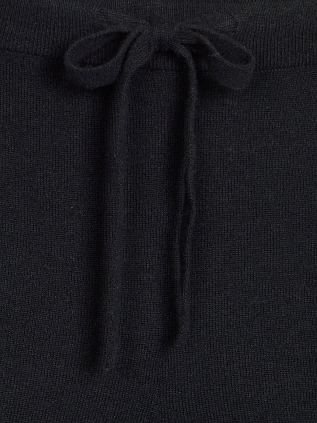 Arch4 - Fulham Baby Goat Cashmere Sweatpants | Size: M - Black - ABASK
