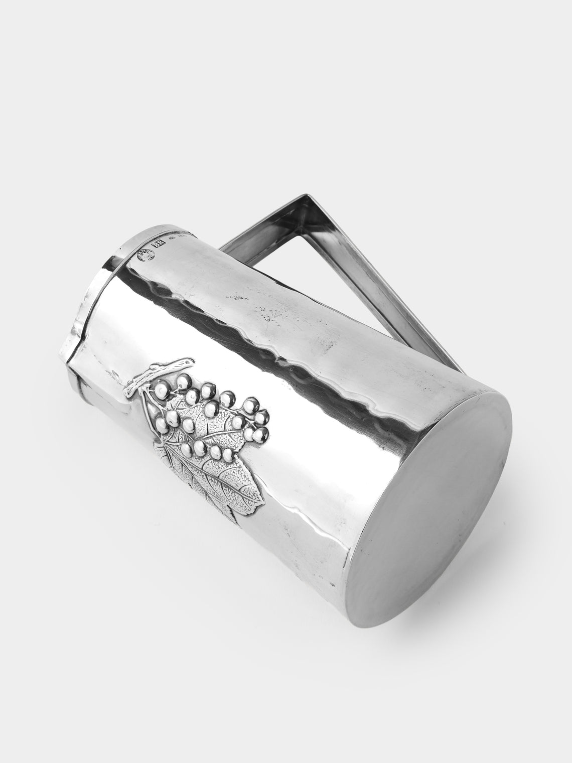 Antique and Vintage - 1969 Brandimarte Firenze Grapes Solid Silver Jug - Silver - ABASK