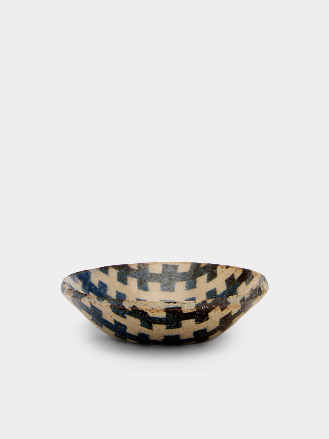 Makidani-gama - Nerikomi Ceramic Small Oval Bowls (Set of 5) - Multiple - ABASK