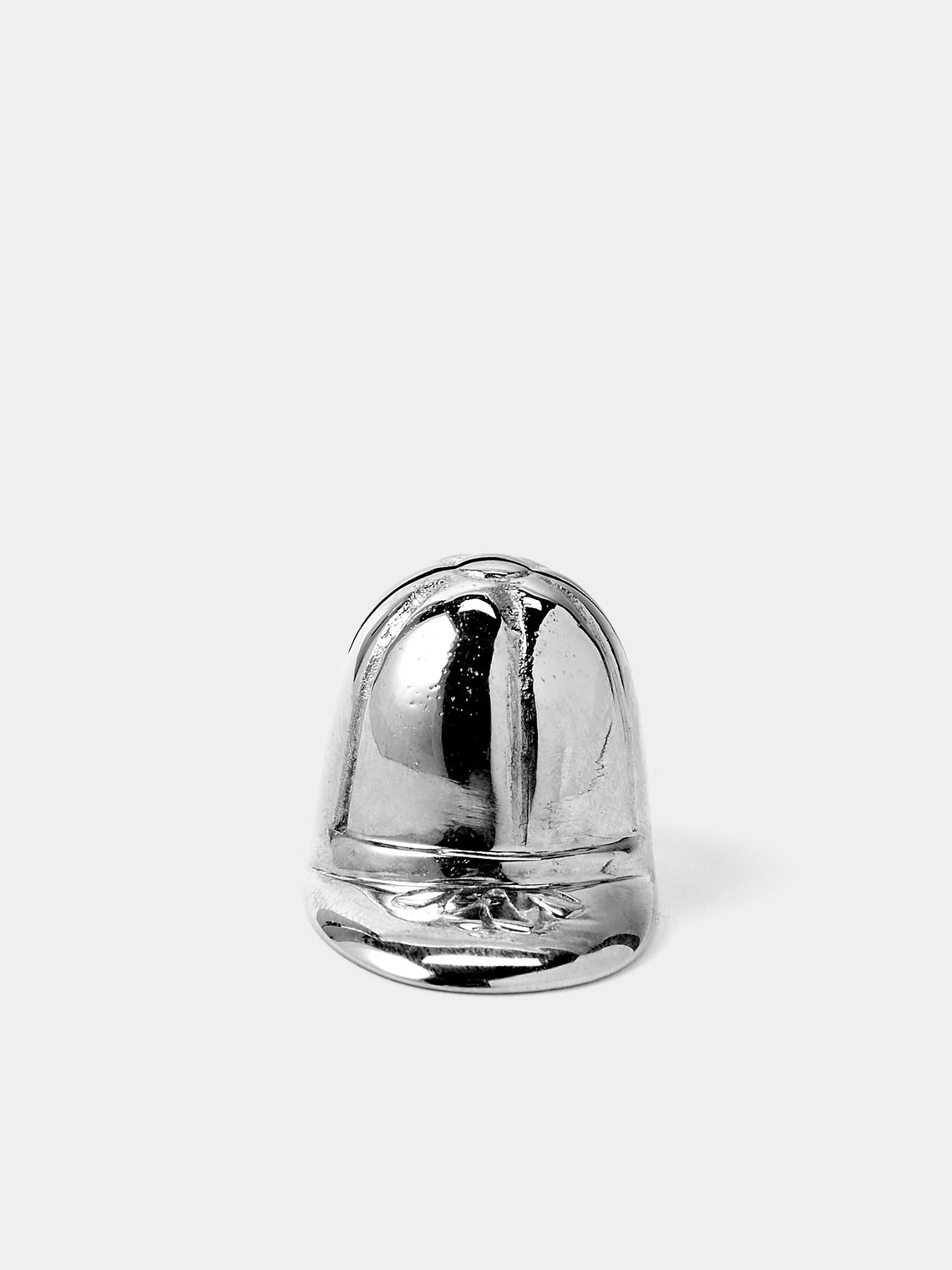 Antique and Vintage - Mid-Century Hats Silver-Plated Knife Rests (Set of 6) - Silver - ABASK