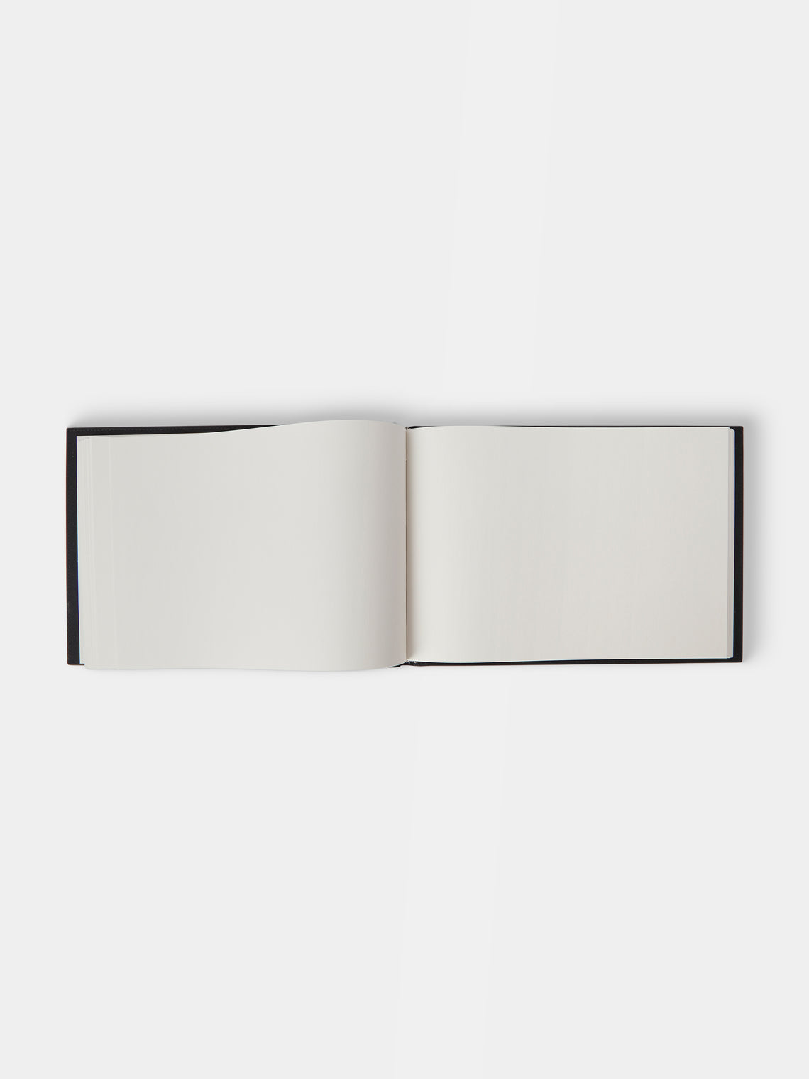 Giobagnara - Livre d'Or Leather Guest Book - Light Gray - ABASK
