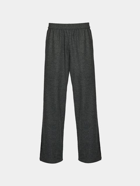 Sebline - Marocaine Wool Trousers | Size: M/L - Gray - ABASK - 