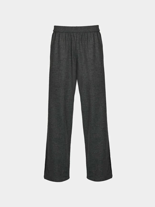 Sebline - Marocaine Wool Trousers | Size: M/L - Gray - ABASK - 