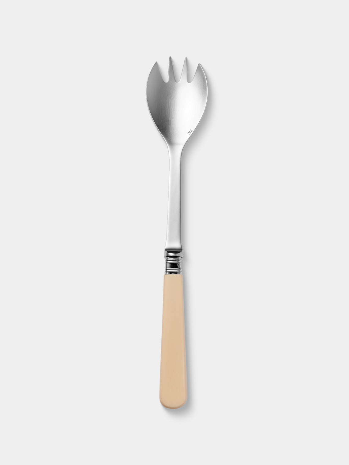 Alain Saint-Joanis - | Set of 2 | Joyau Resin Salad Servers - Cream - ABASK