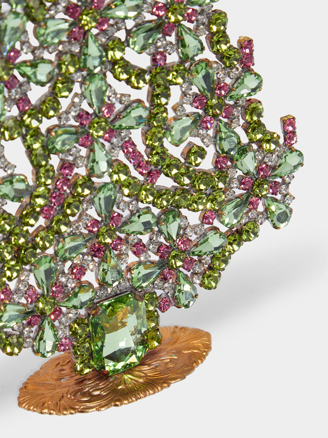 Antique and Vintage - 1930s Czech Jewelled Large Christmas Tree -  - ABASK