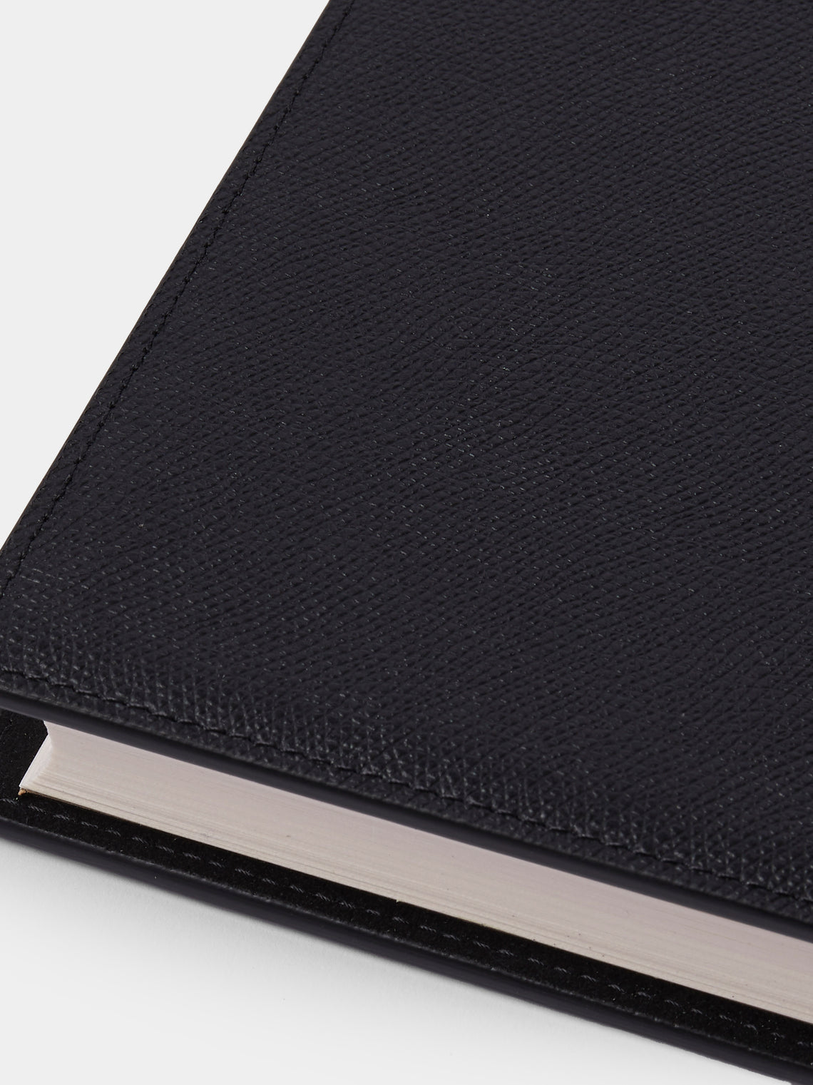 Giobagnara - Livre d'Or Leather Guest Book - Black - ABASK