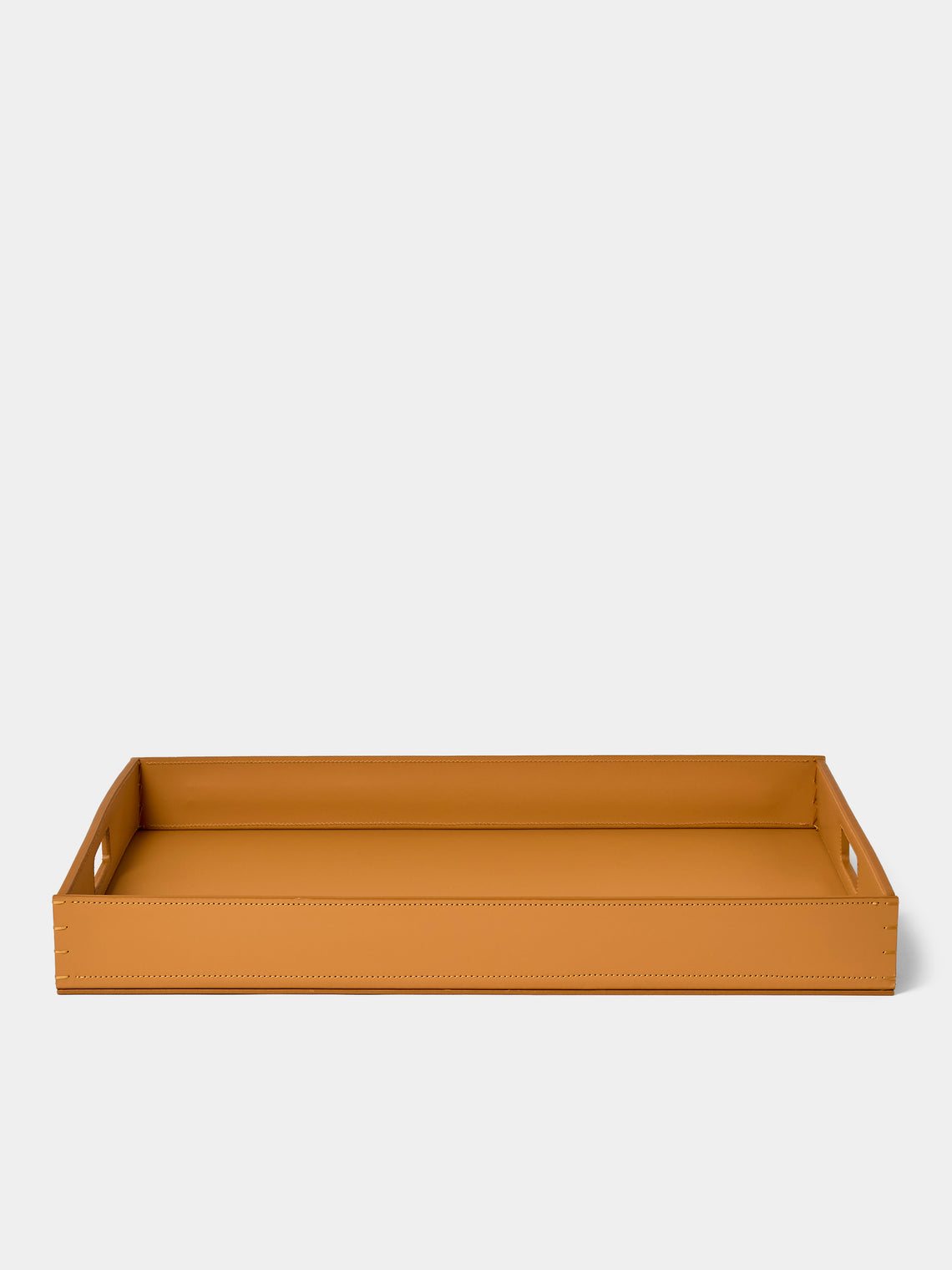 Riviere - Barcelona Water-Resistant Leather Tray (25in/63.5cm) - Tan - ABASK