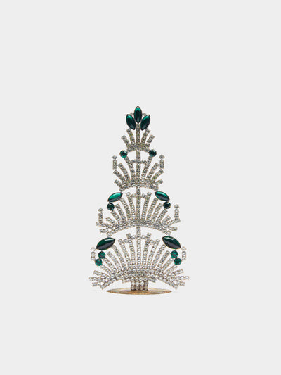 Antique and Vintage - 1930s Czech Jewelled Small Christmas Tree -  - ABASK - 