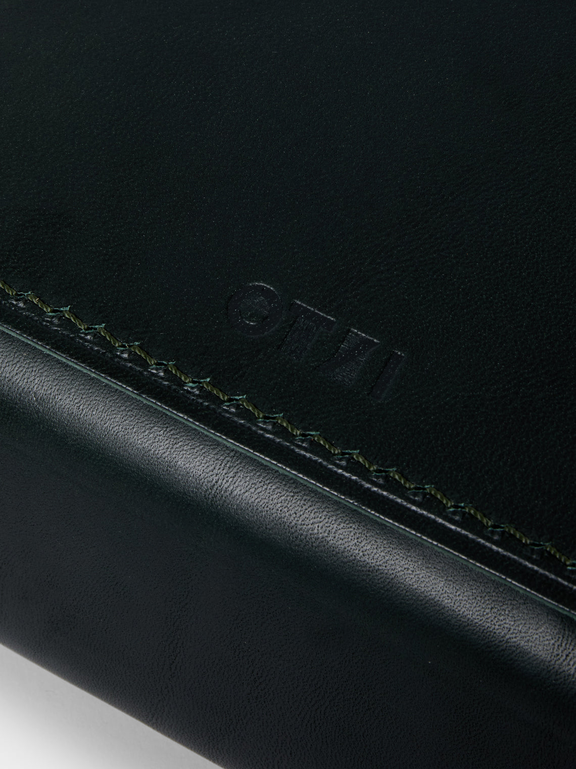Otzi Studio - Assembly Leather Valet Tray (10in/26cm) - Green - ABASK