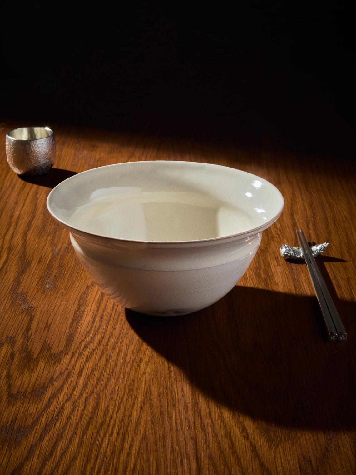 Fuminari Araga - Kohiki Slipware Noodle Bowls – 7in/18cm (Set of 4) - White - ABASK