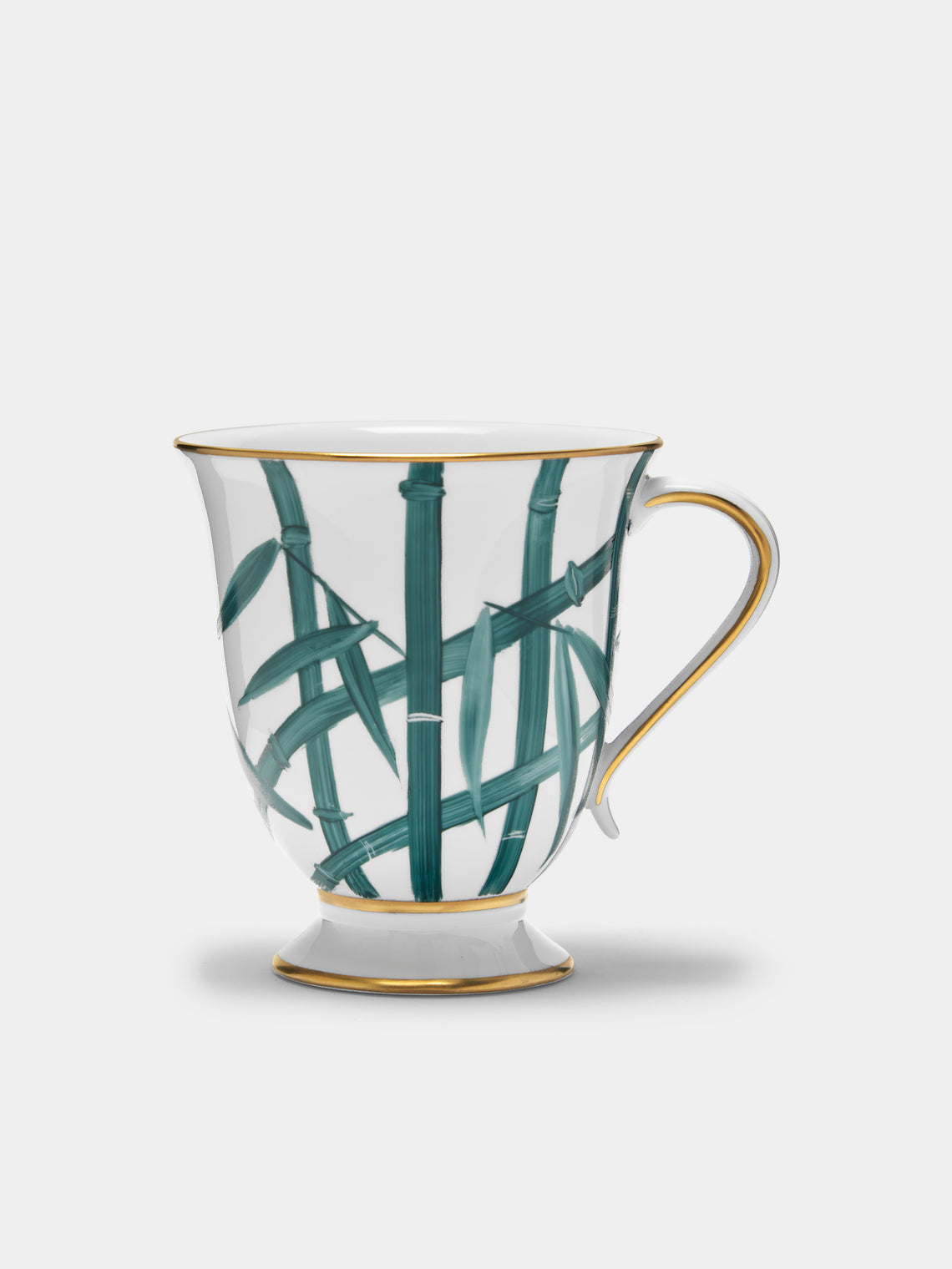 Marie Daage - Jardin d'Arashiyama Hand-Painted Porcelain Chocolate Cup - White - ABASK - 