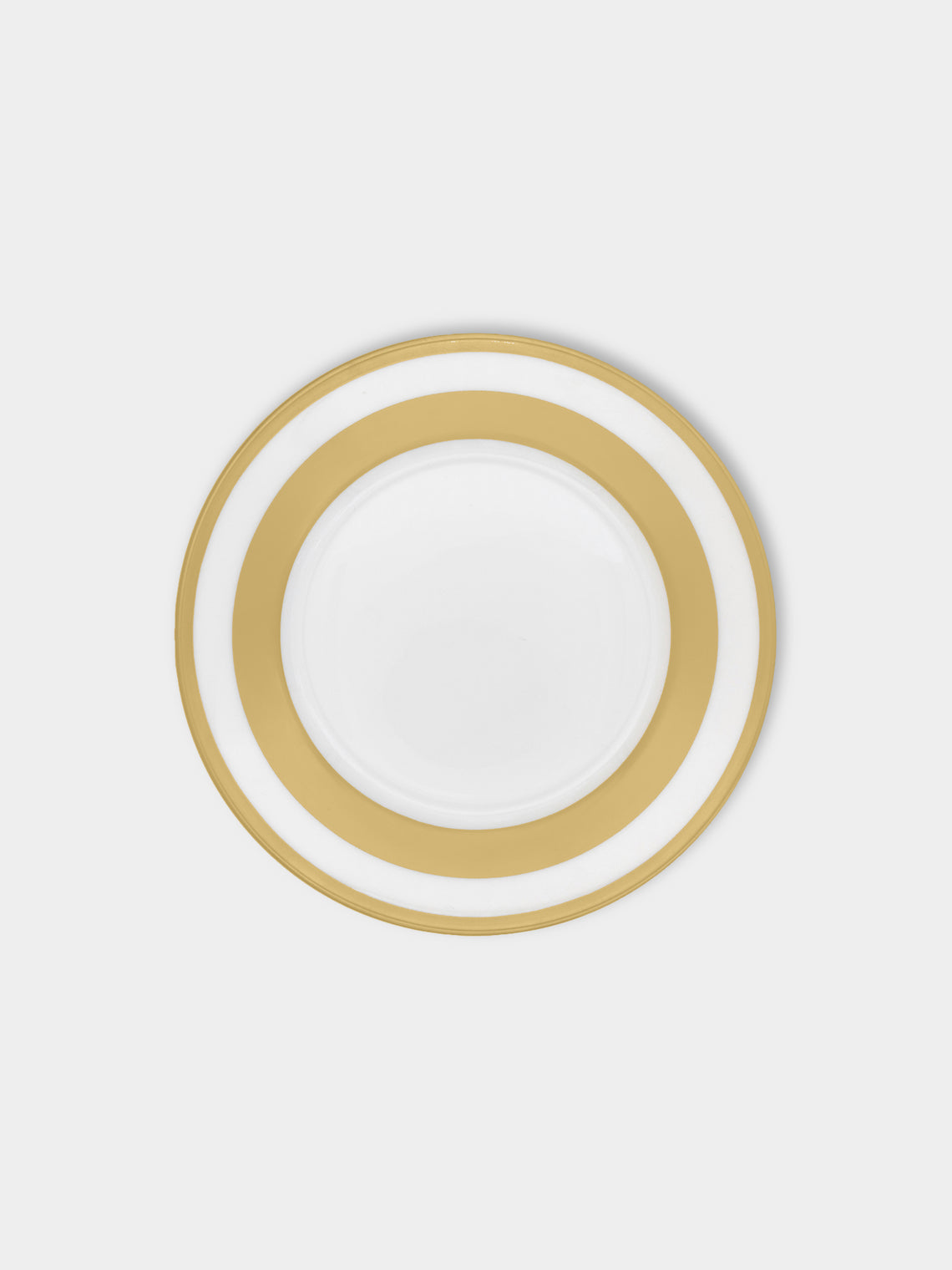 Robert Haviland & C. Parlon - William Porcelain Dessert Plates – 7.5in/19cm (Set of 2) - Gold - ABASK- 