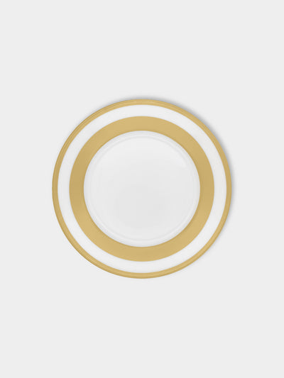 Robert Haviland & C. Parlon - William Porcelain Dessert Plates – 7.5in/19cm (Set of 2) - Gold - ABASK- 