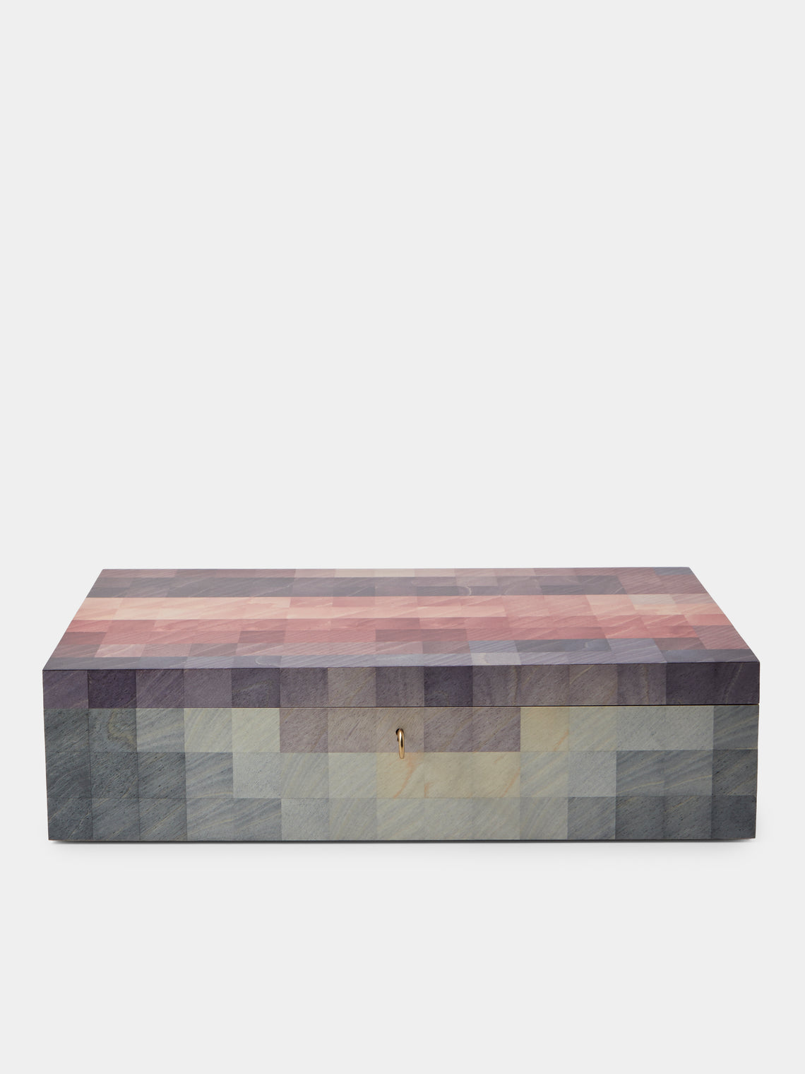 Kevin Stamper - Morning Storm Marquetry Wood Jewelry Box - Multiple - ABASK - 