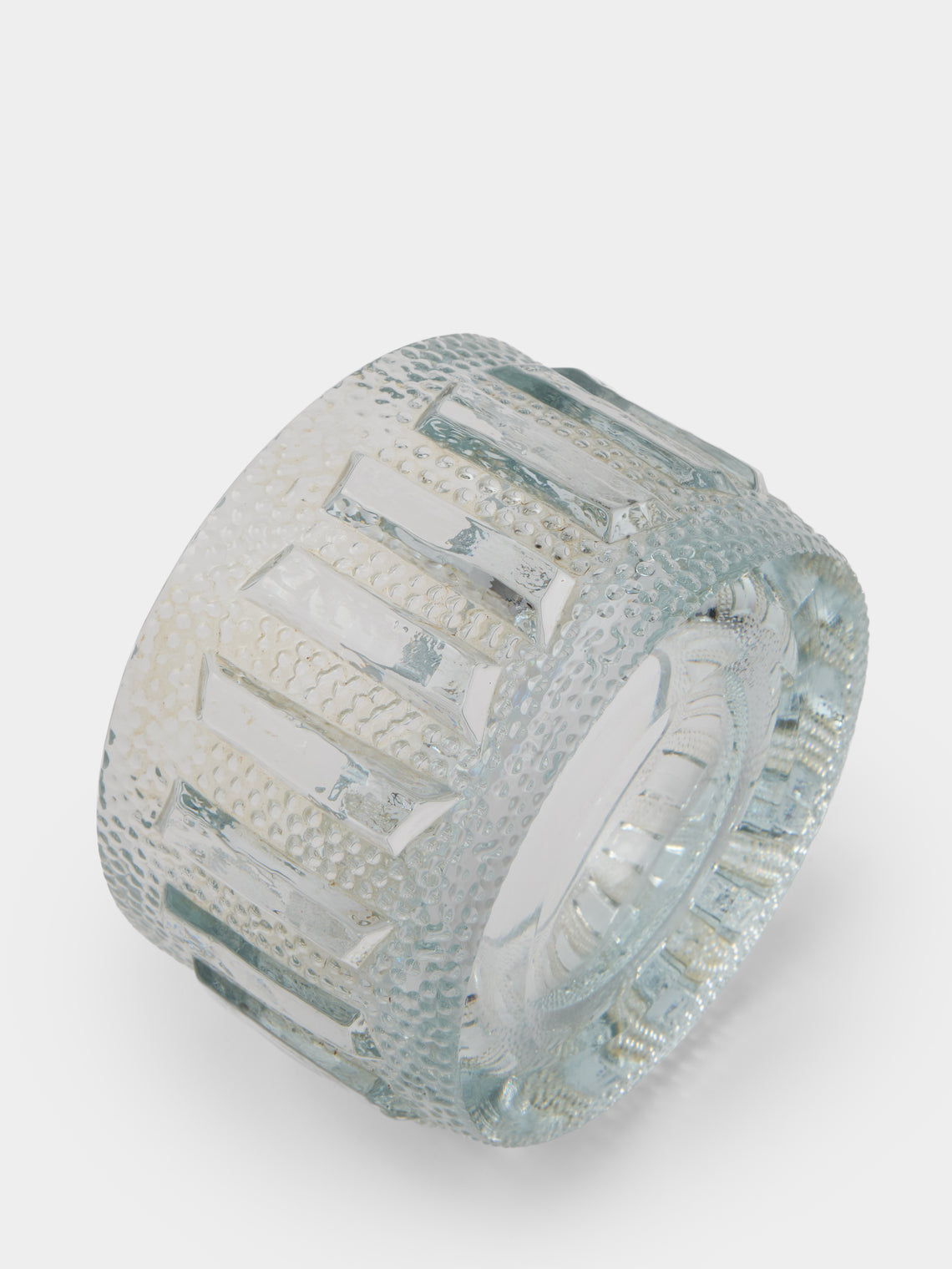 Antique and Vintage - 1970s Murano Glass Bowl - Clear - ABASK