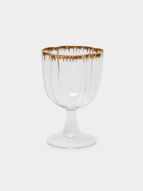 Pinto - Chance Hand-Blown White Wine Glasses (Set of 2) - Clear - ABASK - 